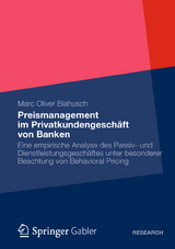 Preismanagement im Privatkundengesch&auml;ft von Banken - Marc Oliver Blahusch