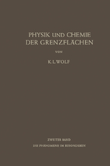 Physik und Chemie der Grenzfl&auml;chen - Karl L. Wolf