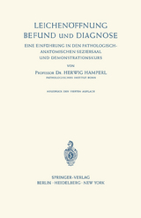 Leichen&ouml;ffnung Befund und Diagnose - Herwig Hamperl