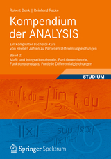 Kompendium der ANALYSIS - Ein kompletter Bachelor-Kurs von Reellen Zahlen zu Partiellen Differentialgleichungen - Robert Denk, Reinhard Racke