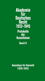 Ausschuss fuer Seerecht (1933-1942) - 