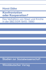 Konfrontation oder Kooperation? - Horst D&auml;hn