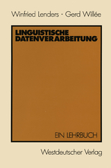 Linguistische Datenverarbeitung - Winfried Lenders