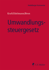Umwandlungssteuergesetz - Swen Oliver B&auml;uml, Oliver Braatz, LL.M. Brenncke  Martin, LL.M. Bron  Jan Frederik, Elisabeth Dworschak, Ralf Michael Ebeling, Georg Edelmann, MBR H&ouml;lzl  Michael, Cornelia Kraft, Gerhard Kraft, Oliver Trautmann, LL.M. Weigert  Katja, Lutz Enno Werner, Peter Wochinger