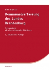 Kommunalverfassung des Landes Brandenburg - 