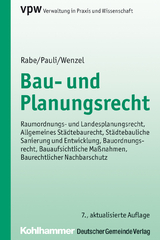 Bau- und Planungsrecht - Klaus Rabe, Felix Pauli, Gerhard Wenzel