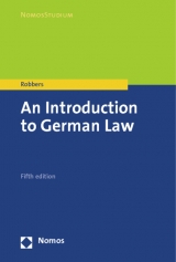 An Introduction to German Law - Gerhard Robbers