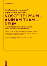 Nosce te ipsum ... animam tuam ... Deum - Basilius von Caesarea, Rufinus von Aquileia