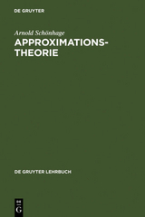 Approximationstheorie - Arnold Sch&ouml;nhage