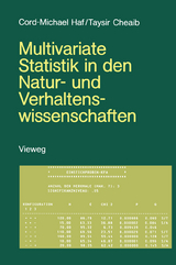 Multivariate Statistik in den Natur- und Verhaltenswissenschaften - Cord-Michael Haf