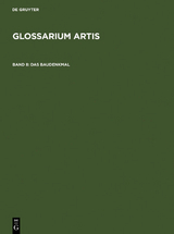 Glossarium Artis / Das Baudenkmal - 