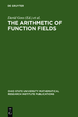 The Arithmetic of Function Fields - 