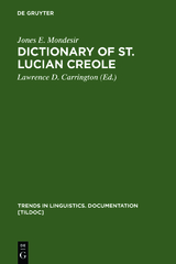 Dictionary of St. Lucian Creole - Jones E. Mondesir