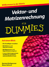 Vektor- und Matrizenrechnung f&uuml;r Dummies - Karsten Kirchgessner, Marco Schreck
