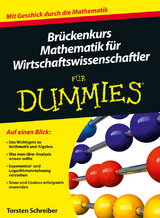 Br&uuml;ckenkurs Mathematik f&uuml;r Wirtschaftswissenschaftler f&uuml;r Dummies - Torsten Schreiber