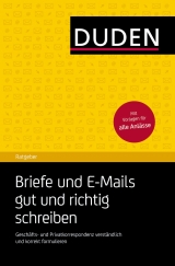 Duden Ratgeber - Briefe und E-Mails gut und richtig schreiben
