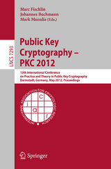Public Key Cryptography -- PKC 2012 - 