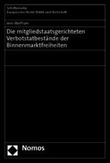 Die mitgliedstaatsgerichteten Verbotstatbest&auml;nde der Binnenmarktfreiheiten - Jens Wolfram