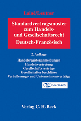 Standardvertragsmuster zum Handels- und Gesellschaftsrecht - Lainé, Hugues; Leutner, Gerd