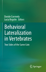 Behavioral Lateralization in Vertebrates - 