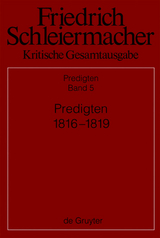 Predigten 1816-1819 - 