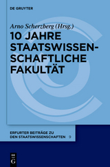 10 Jahre Staatswissenschaftliche Fakult&auml;t - 