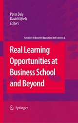 Real Learning Opportunities at Business School and Beyond - 