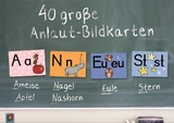 40 gro&szlig;e Anlaut-Bildkarten - Redaktionsteam Verlag an der Ruhr