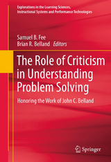 The Role of Criticism in Understanding Problem Solving - 