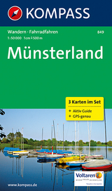 KOMPASS Wanderkarte M&uuml;nsterland - 