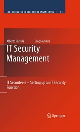 IT Security Management -  Diego Andina,  Alberto Partida