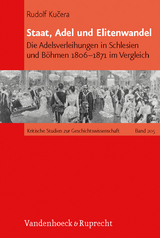 Staat, Adel und Elitenwandel - Rudolf Kucera