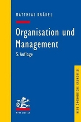 Organisation und Management - Matthias Kräkel