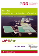 LithoRec Recycling von Lithium-Ionen-Batterien - Arno Kwade, Gunnar B&auml;rwaldt