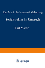 Sozialstruktur im Umbruch - 