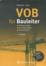VOB f&uuml;r Bauleiter - Bernd Kimmich, Hendrik Bach