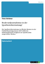 Boulevardjournalismus in der Sportberichterstattung? - Timo Str&ouml;mer