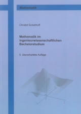 Mathematik im ingenieurwissenschaftlichen Bachelorstudium - Christof Schelthoff