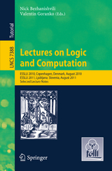 Lectures on Logic and Computation - 