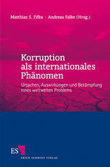Korruption als internationales Ph&auml;nomen - 