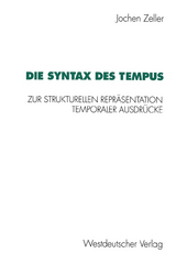Die Syntax des Tempus - Jochen Zeller