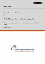 Fachkr&auml;ftemangel in der station&auml;ren Jugendhilfe - Martin Scheller