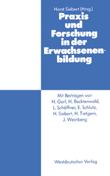 Praxis und Forschung in der Erwachsenenbildung - 