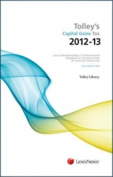 Tolley's Capital Gains Tax 2012-13 Main Annual - Walton, Kevin
