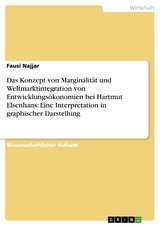 Das Konzept von Marginalit&auml;t und Weltmarktintegration von Entwicklungs&ouml;konomien bei Hartmut Elsenhans: Eine Interpretation in graphischer Darstellung - Fausi Najjar