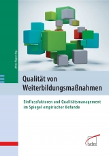 Qualit&auml;t von Weiterbildungsma&szlig;nahmen - 