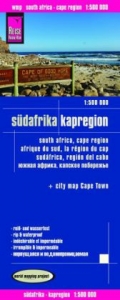 Reise Know-How Landkarte S&uuml;dafrika Kapregion (1:500.000) - Peter Rump Verlag