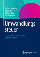 Umwandlungssteuer - Martin B&uuml;nning, Petra Eckl, Thomas Fox, Daniel Weyde