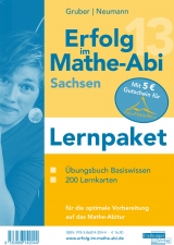 Lernpaket Erfolg im Mathe-Abi 13 Sachsen - Gruber, Helmut; Neumann, Robert
