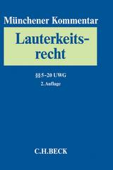 M&uuml;nchener Kommentar zum Lauterkeitsrecht - 